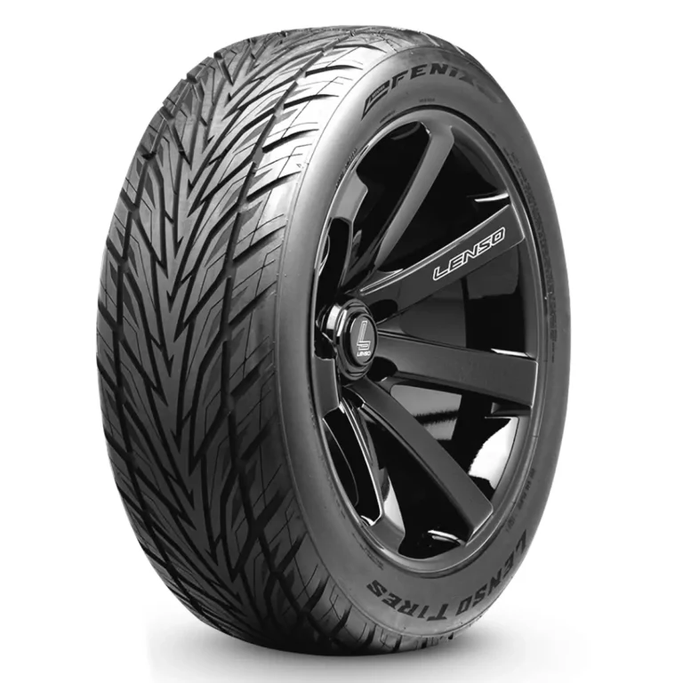 LENSO TIRES FENIX tire – product photo showing tread design