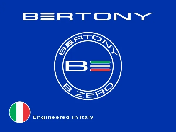 BERTONY Tire Logo with Italy Flag