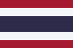 Thailand flag - origin and manufacturing country