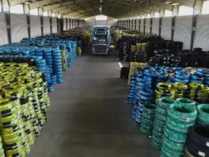 تنوع تایرها در انبار پی تی سی گروپ