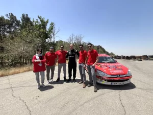 مسابقات اتومبیلرانی کشوری 1403 - کسب مقام سوم کشوری به اسپانسری PTC GROUP