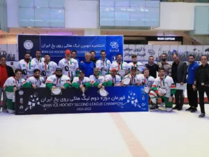 اسپانسری تیم هاکی روی یخ رادین تایر آقایان توسط PTC GROUP