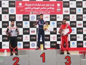 فعالیت اسپانسری PTC GROUP در مسابقات کارتینگ روتکس مکس قهرمانی کشور - آیلند