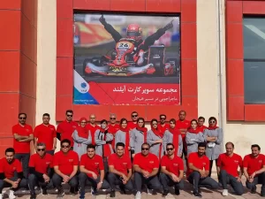 همکاران پی تی سی گروپ در روز مسابقه کارتینگ روتکس مکس سال 1402 در آیلند